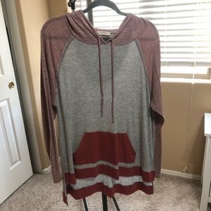 Promesa Color Block Lightweight Hoodie